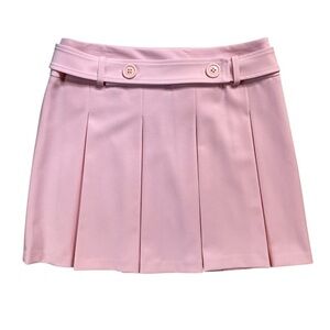 Vintage 90s INC Pink Pleated Skirt | Size 10
